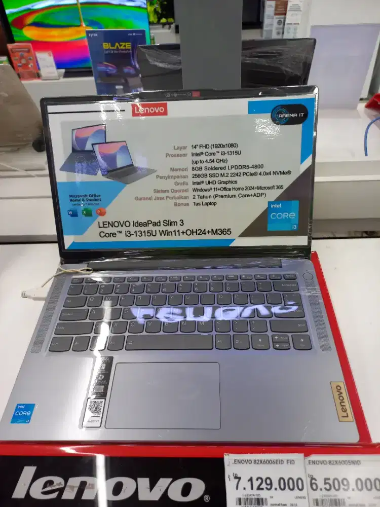 Cicip Laptop Lenovo Intel Core i3 tanpa kartu kredit
