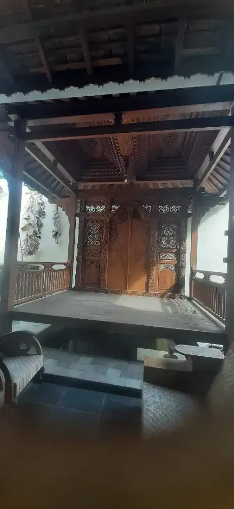 Gazebo Joglo Kayu Lawas Premium