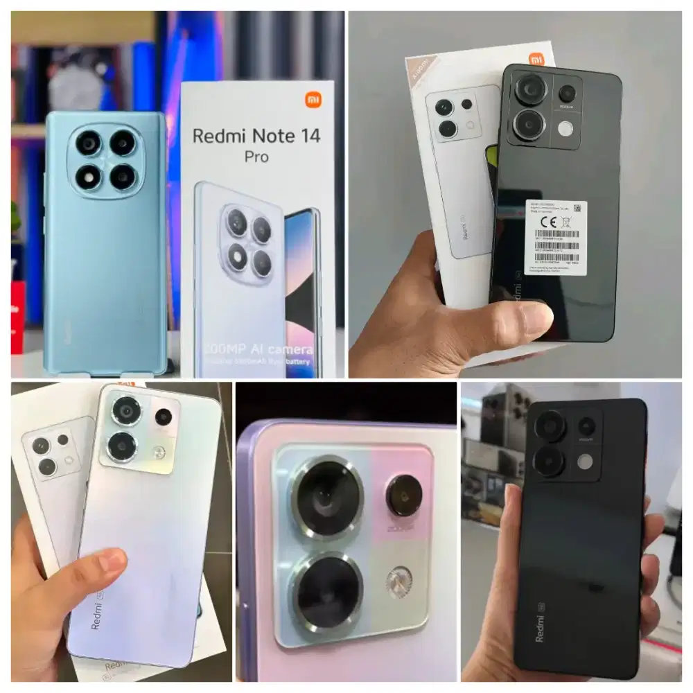 Redmi Note 14 Pro 5G 12/256GB Bisa Kredit Tanpa DP