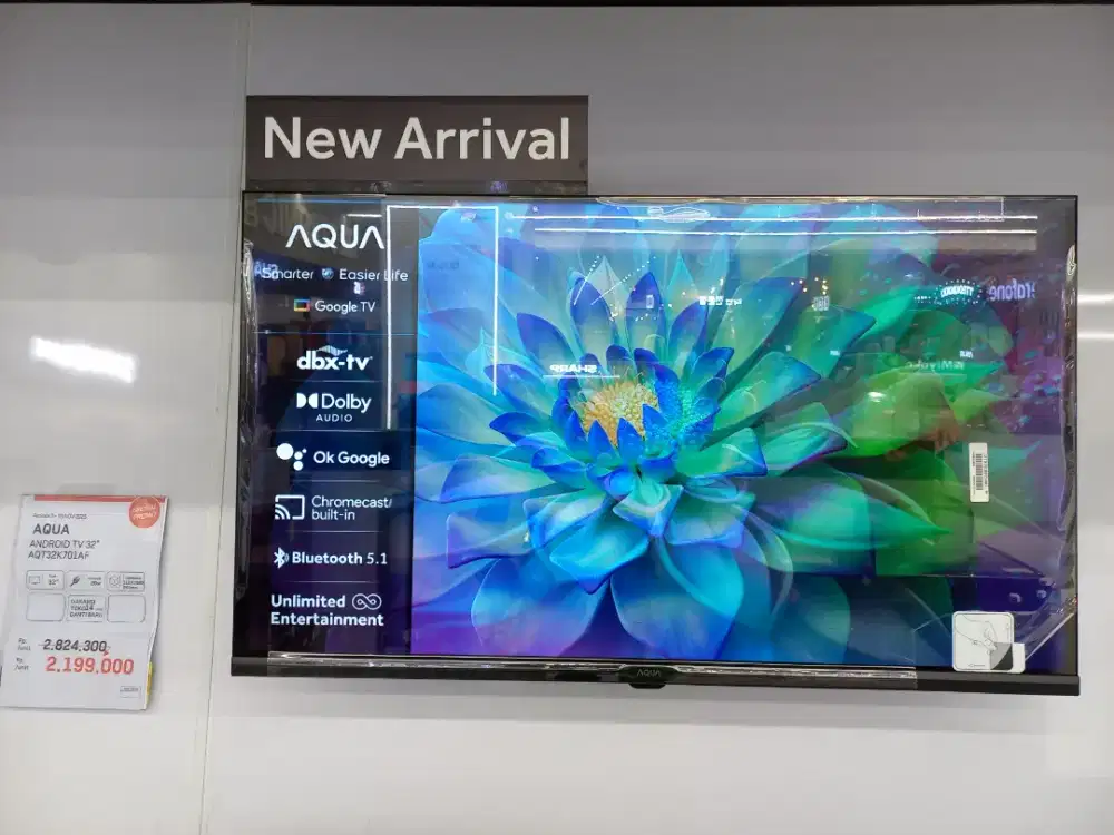 Cicil Google TV Aqua 32 inch tanpa kartu kredit