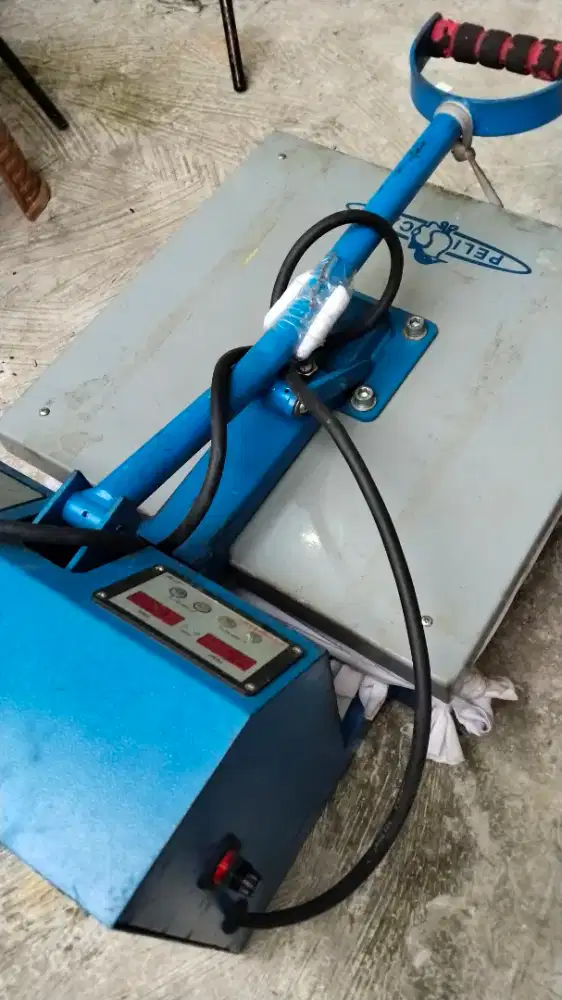 Mesin Heat press 38 x 38 sublim dtf