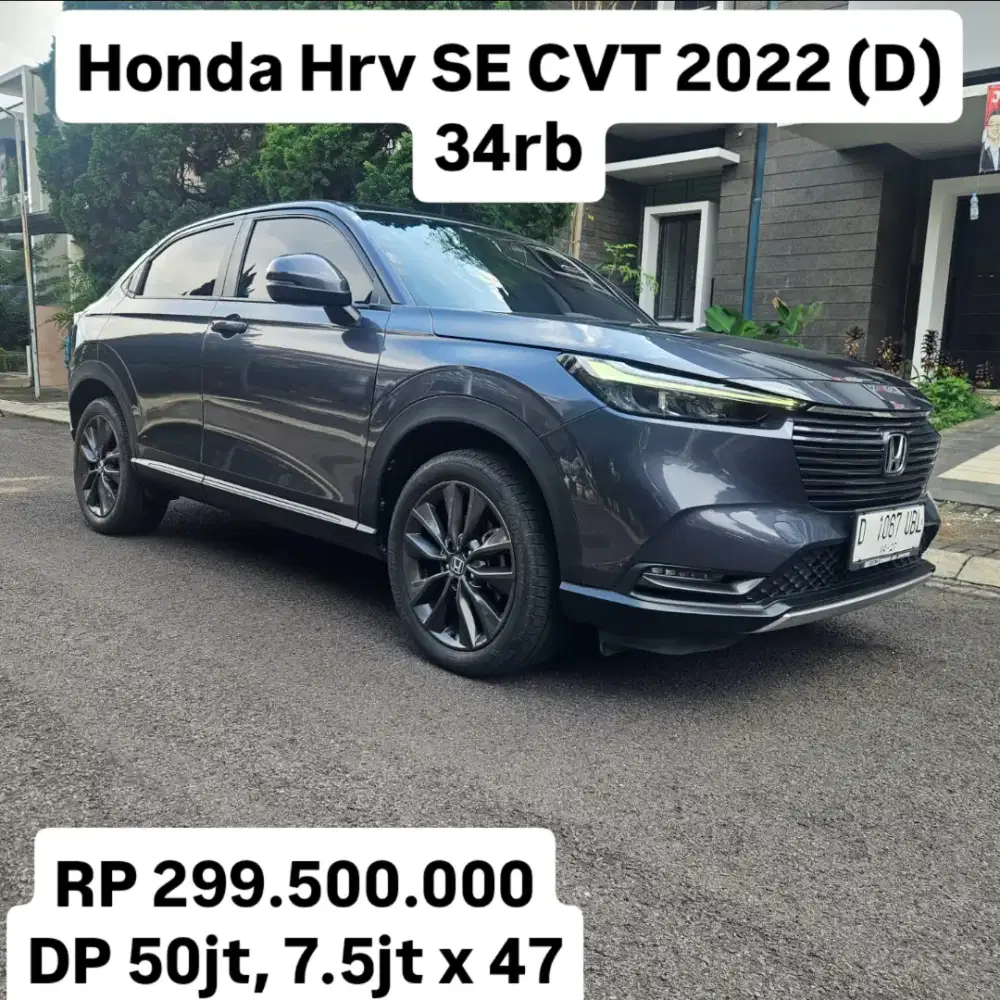 Antik KM 34rb.. Honda HRV SE CVT 2022 (D)