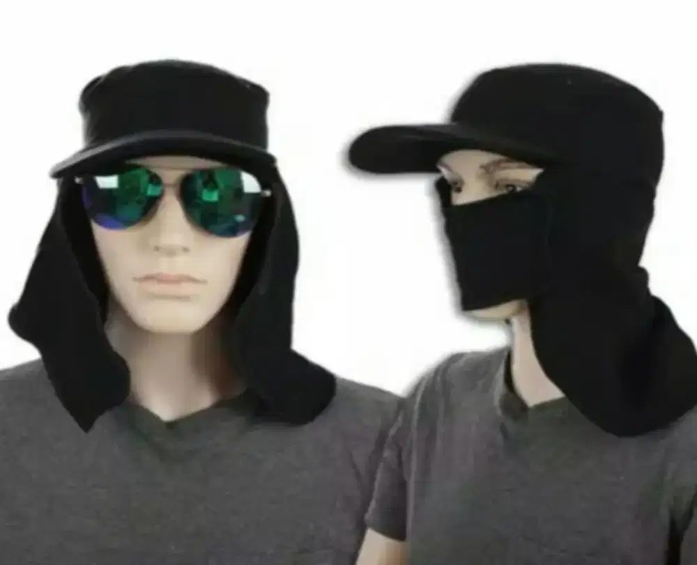 Topi sekaligus masker Pria & Wanita
