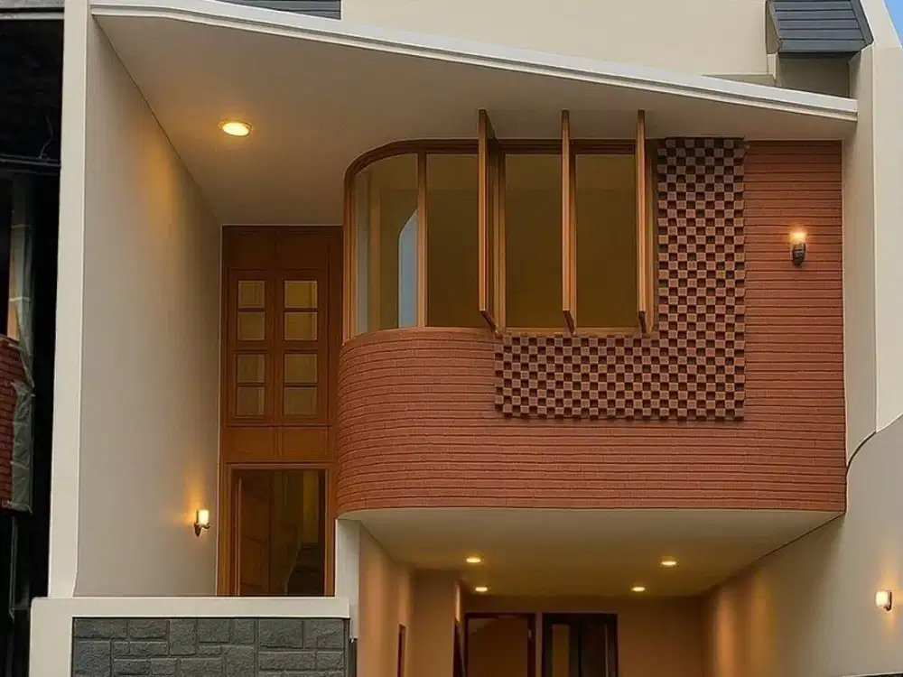 DIJUAL Rumah Baru Modern Tropis Cipinang - SR