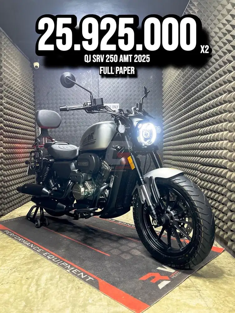 QJ OR QJMOTOR SRV 250 AMT ABS 2025 BARU PAKE 1 BULAN