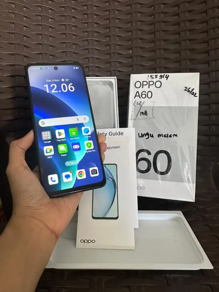 OPPO A60 LENGKAP MULUSS