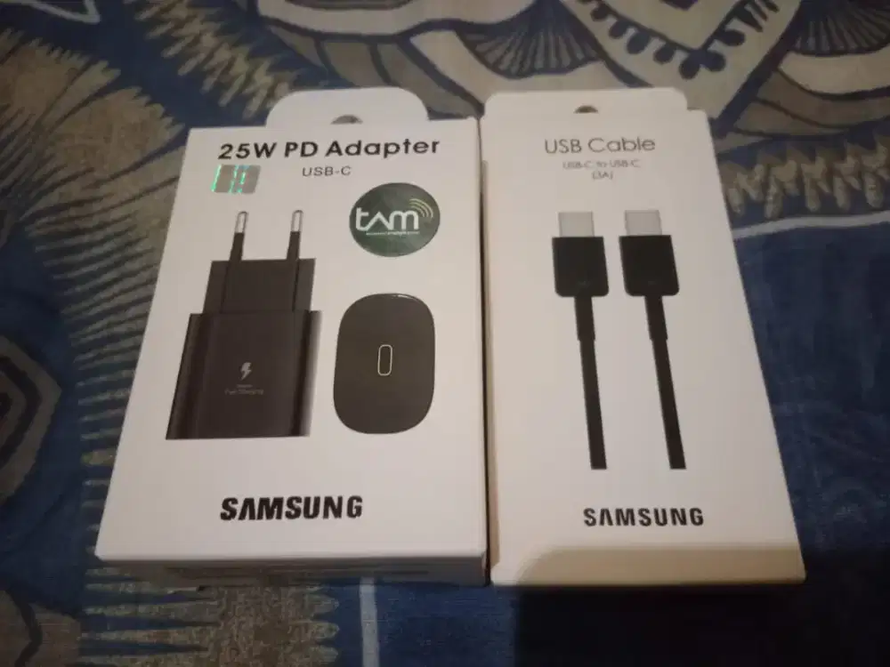 Charger Original Samsung PD 25watt Tipe C to C 3A SuperFast