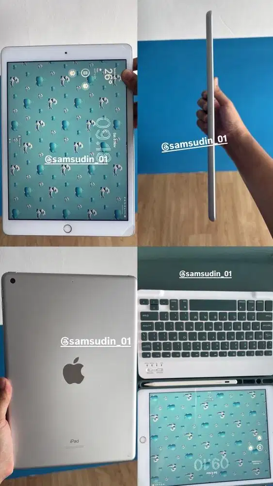 Dijual Ipad 8th gen 128GB silver wifi