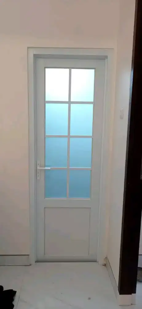 Pintu kamar mandi kaca Buram