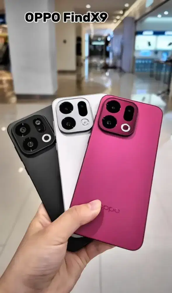 OPPO FIND X9 PRE ORDER KHUSUS PRE ORDER CASHBACK 500RB-1JT