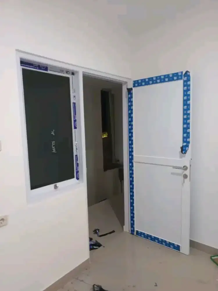 Pintu Gandeng + Jendela Alumunium