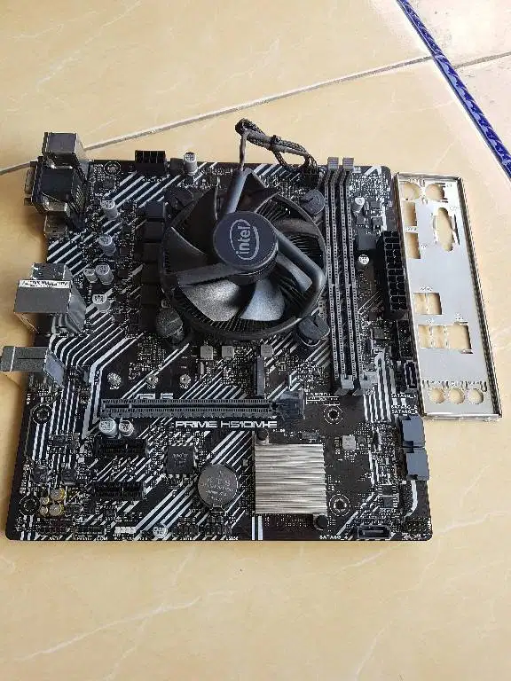 Sepaket Intel Core i3 10105 igpu | ASUS Prime H510M-E lga 1200
