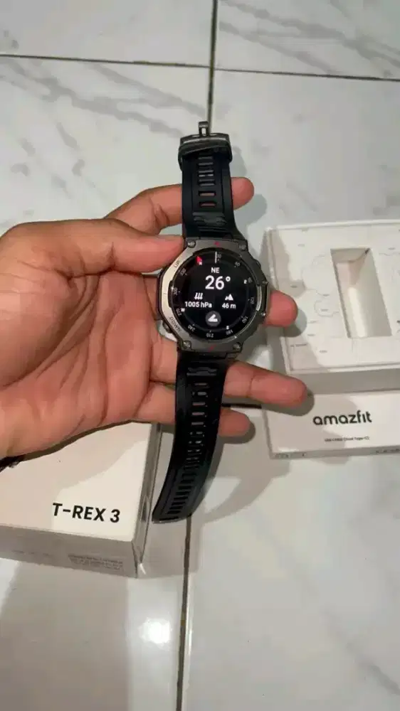 Smartwatch amazfit trex 3 t-rex 3 smart watch gps running sport