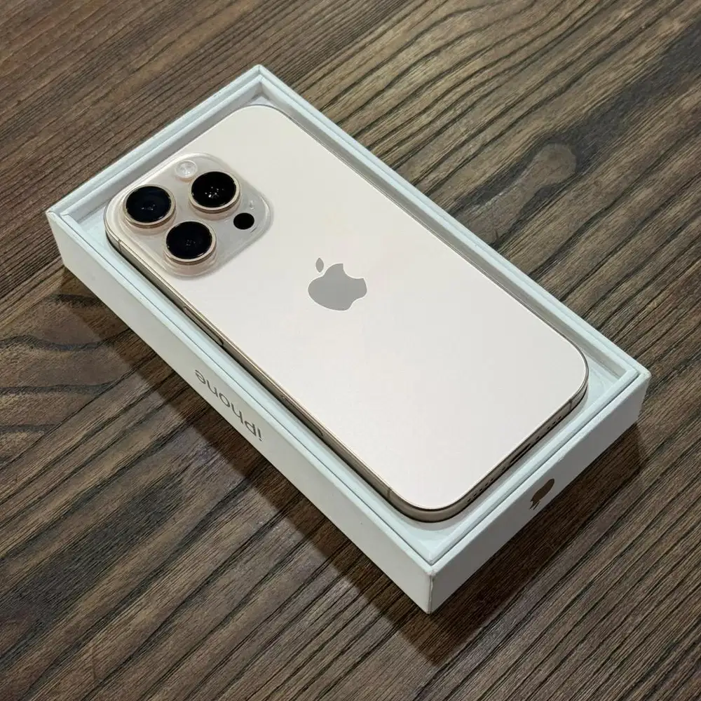 Iphone 16 Pro 128GB Desert Titanium BeaCukai