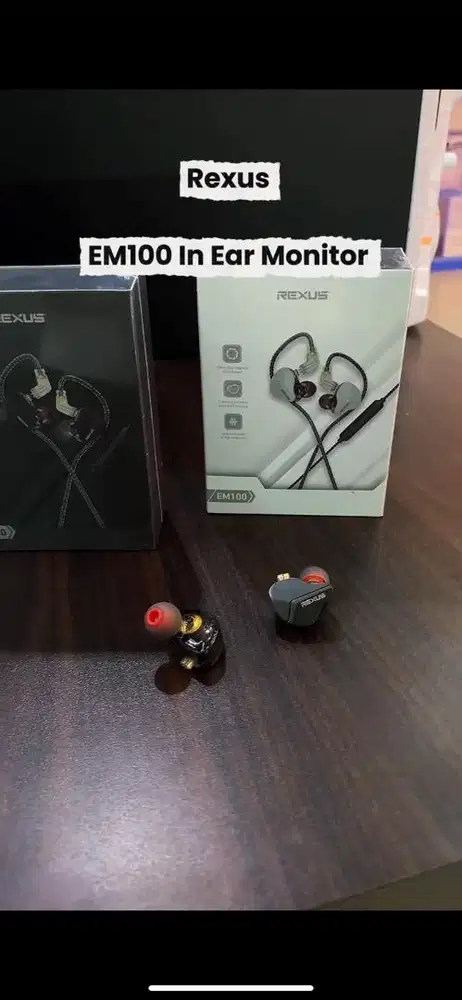Earphone Rexus EM-100