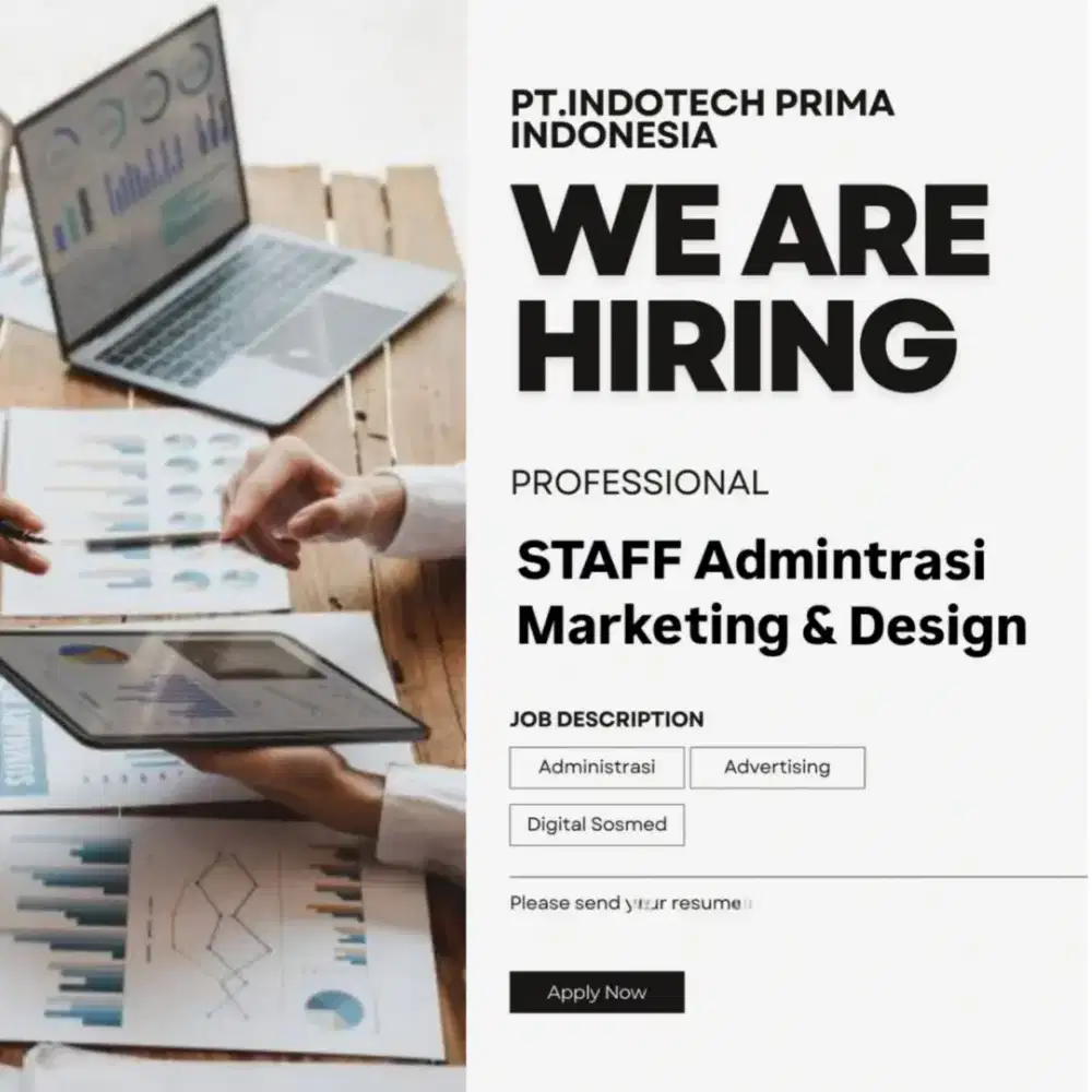 Staf Konten Creator Digital Marketing& Administrasi