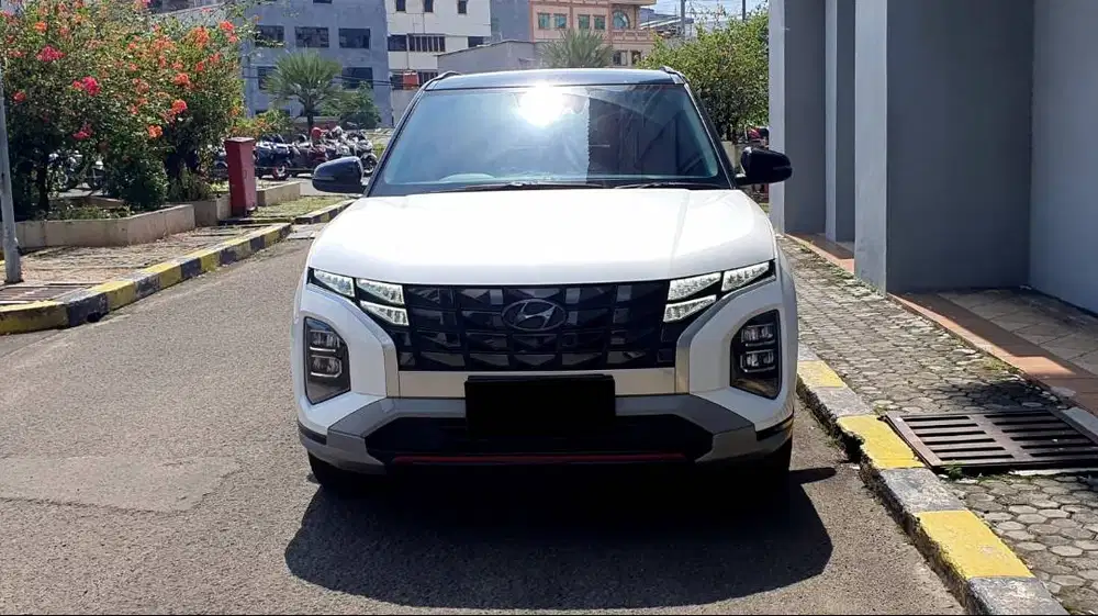 [ GARANSI 5TH ] Hyundai Creta Prime AT Putih Sunroof 2022/2023