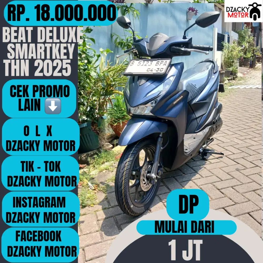 NEW BEAT DELUXE SMARTKEY THN 2025