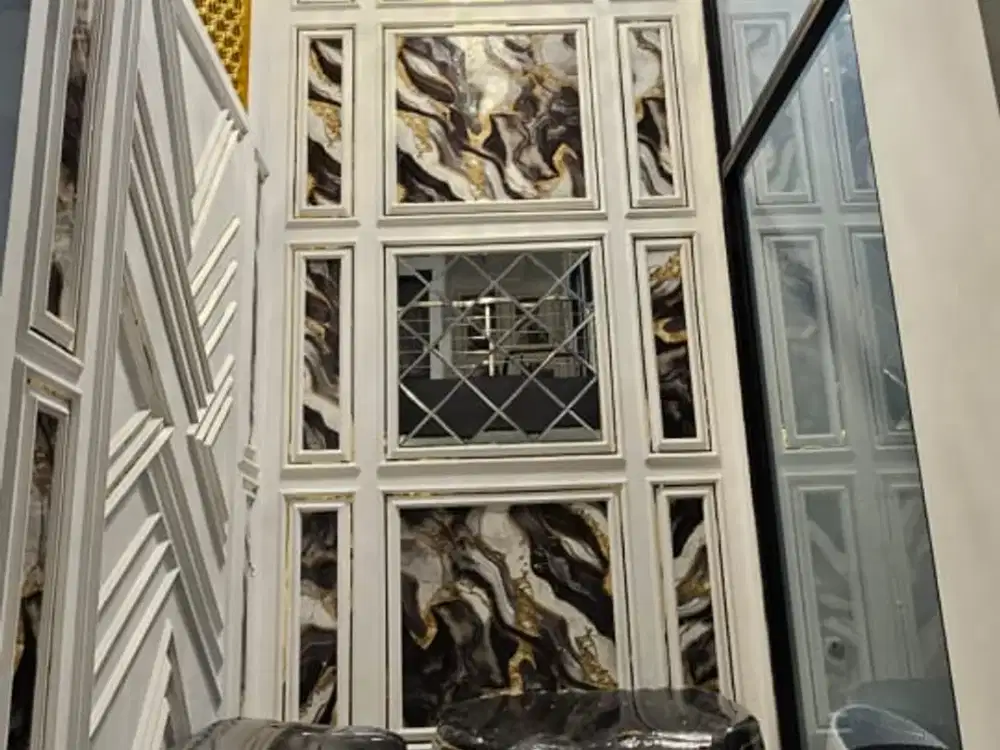 RUMAH MEWAH MURAH KOLAM RENANG FULL PERABOT DEKAT MALANG SKYLAND