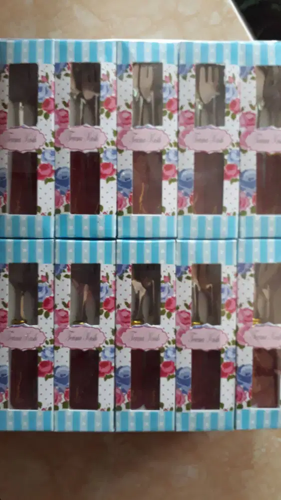 sendok garpu mini souvenir