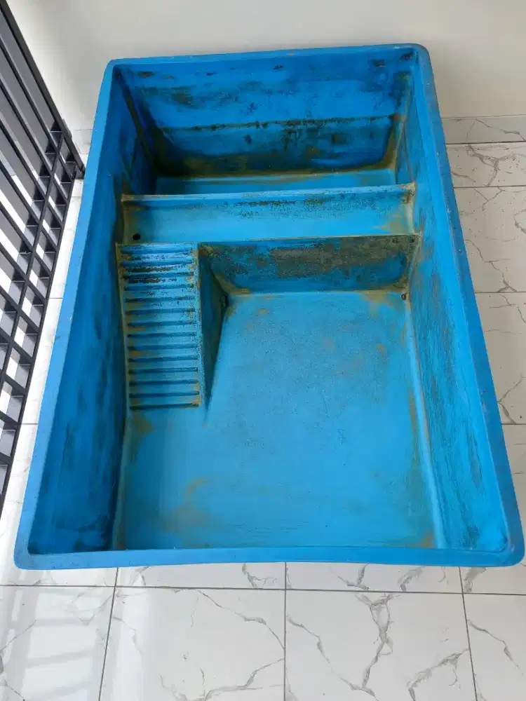 Bak fiber kura-kura air Uk 120x80x40