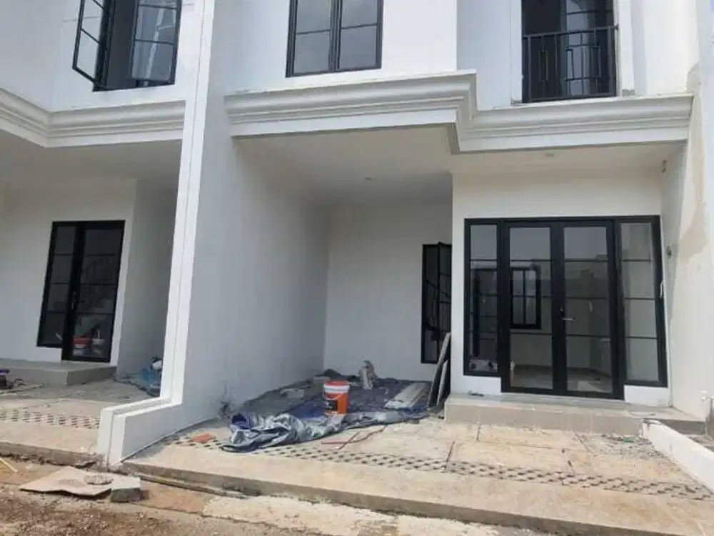 Cluster rumah 2 lantai dekat taman merdeka Sukmajaya Depok 2