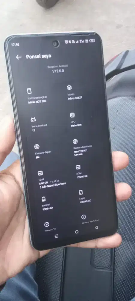 Jual hp Infinix hot20S