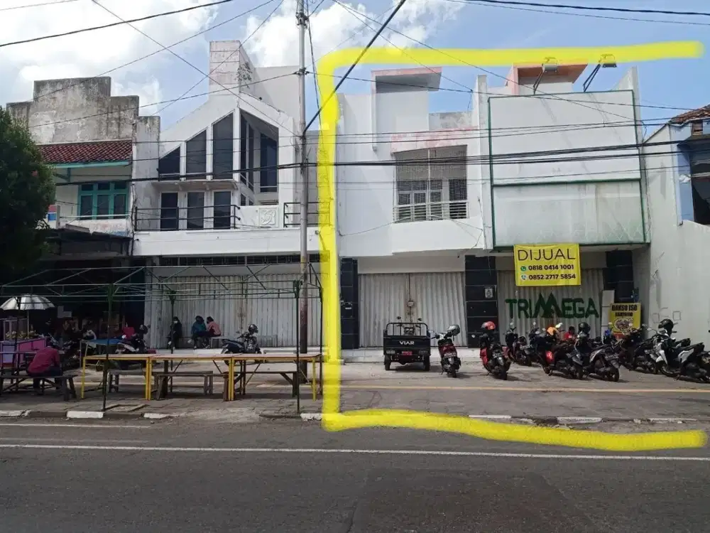 Ruko Strategis di Jl. Hayam Wuruk dkt Banget stasiun Lempuyangan