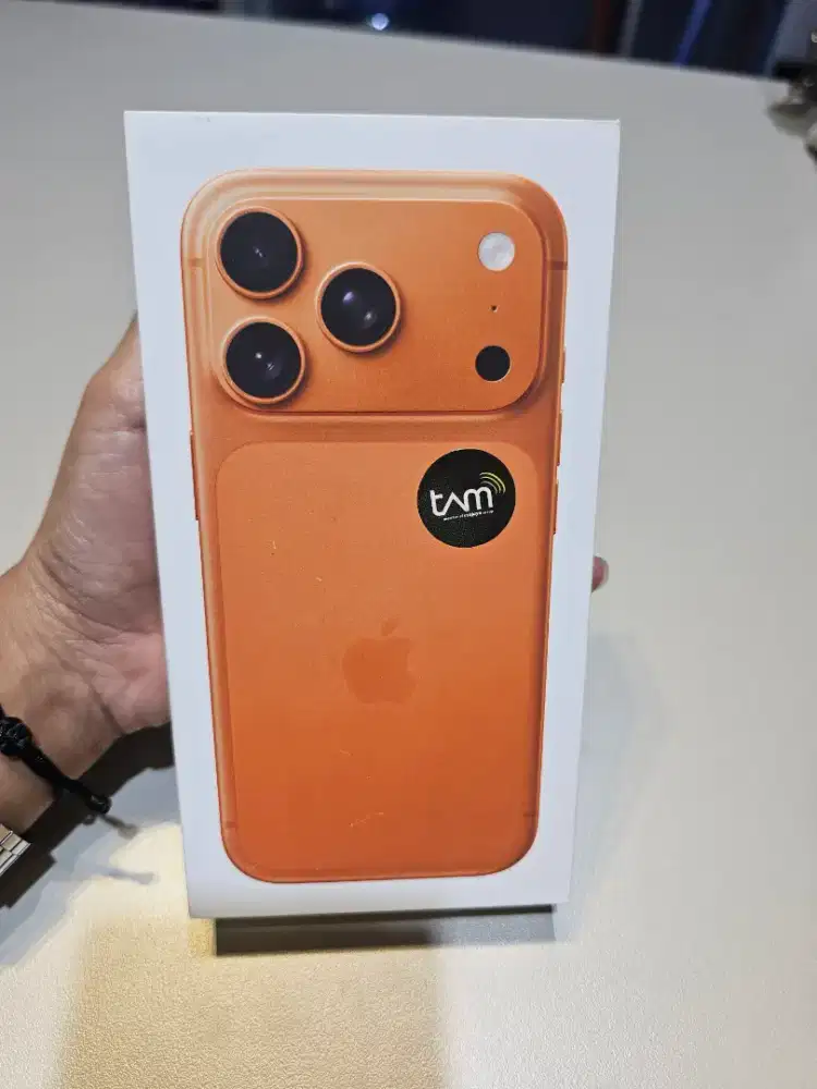 Apple iphone 17 pro 256gb cosmic orange garansi resmi