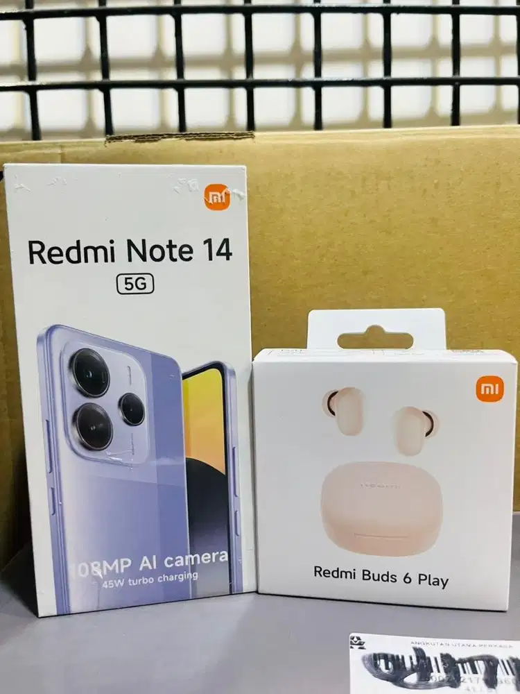REDMI NOTE 14 5G 12/512GB FREE BUDS 6 play