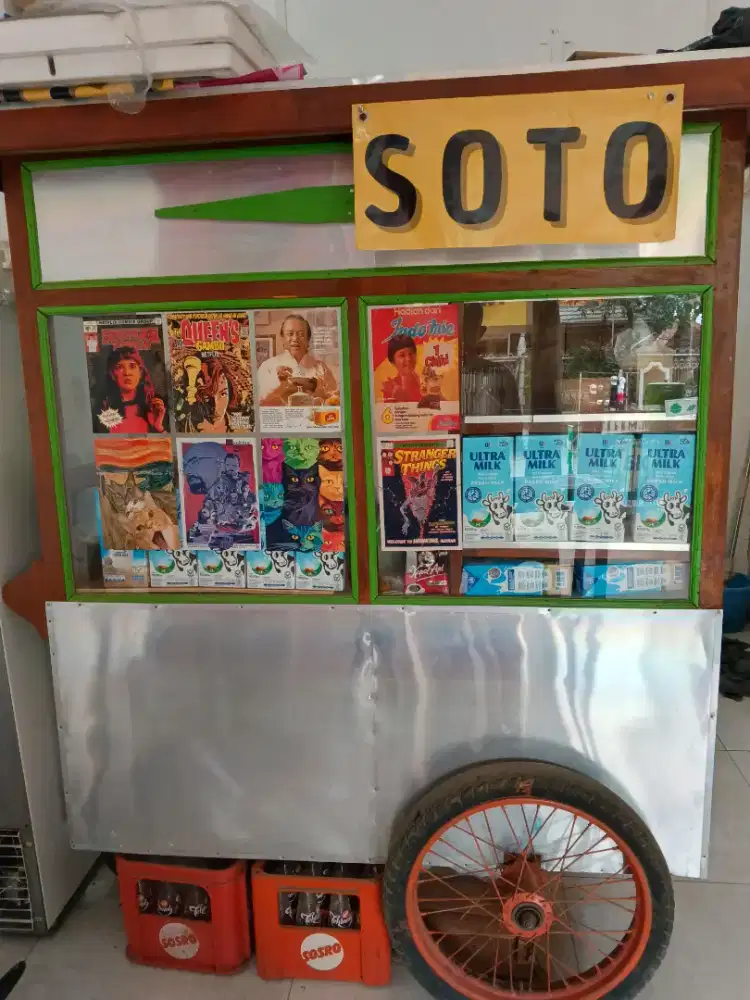 Jual Cepat gerobak kondisi masih bagus sekali