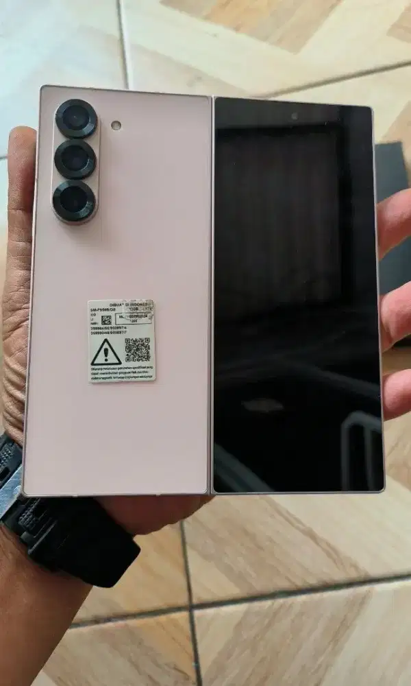 Samsung Z Fold 6 SEIN Resmi 12/512Gb Mulus, Terawat!