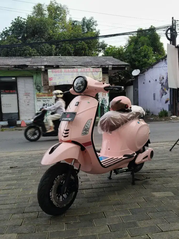 MOTOR LISTRIK EXOTIC SPRINTER AT BISA CICILAN TANPA UANG MUKA