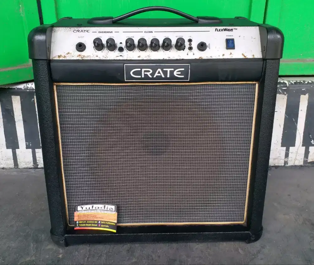 YULODIA BEKASI-crate flexwave 15r ampli gitar designed usa 12inch