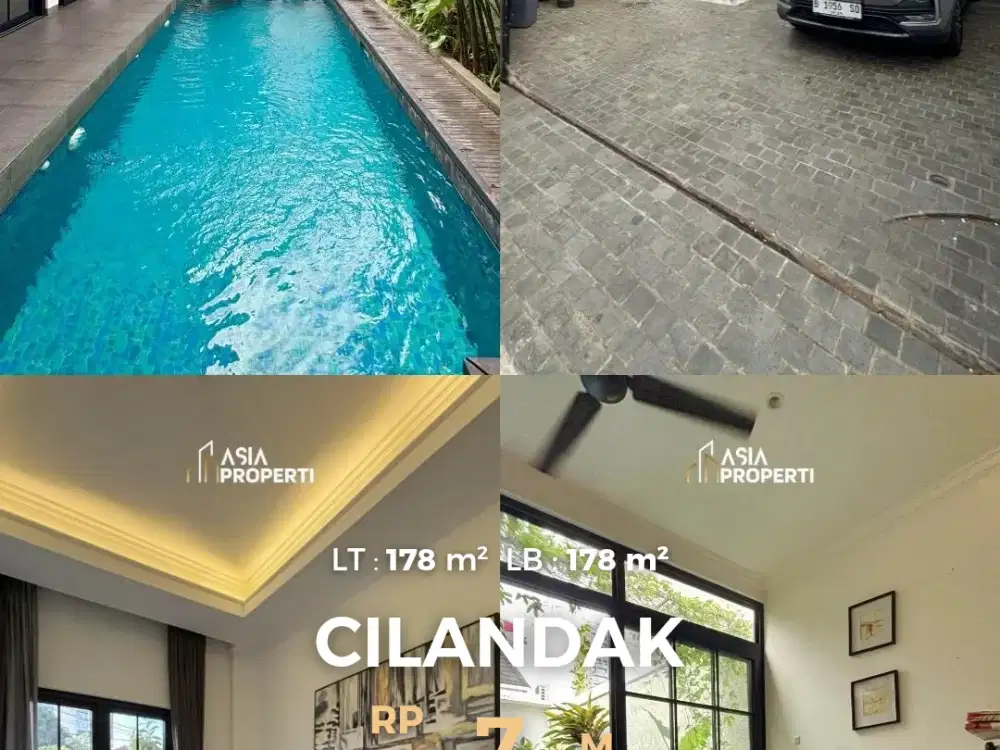 rumah bagus privet pool belakang citos dekat MRT shm