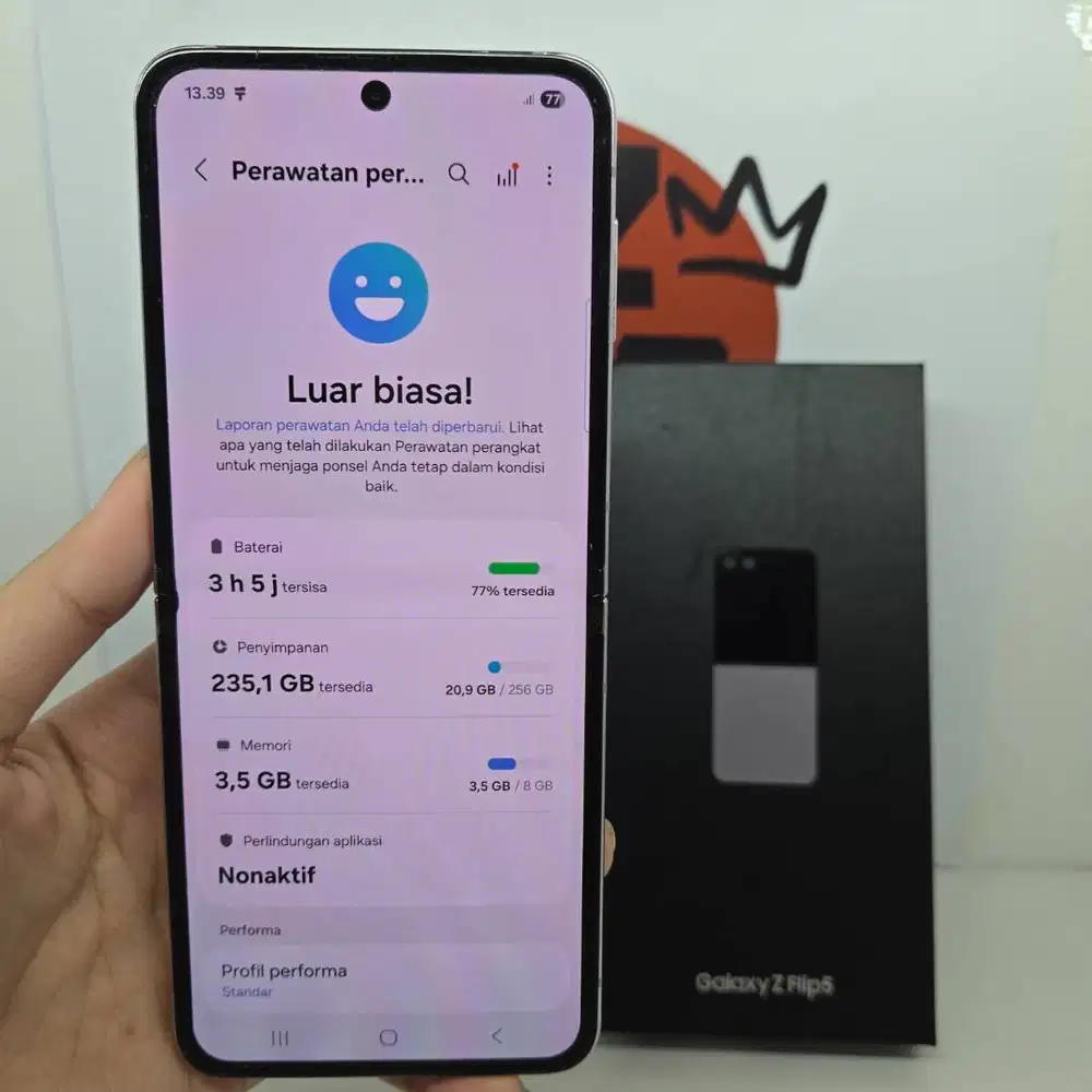 Samsung Galaxy Z Flip 5 256/512GB No Minus No Kendala
