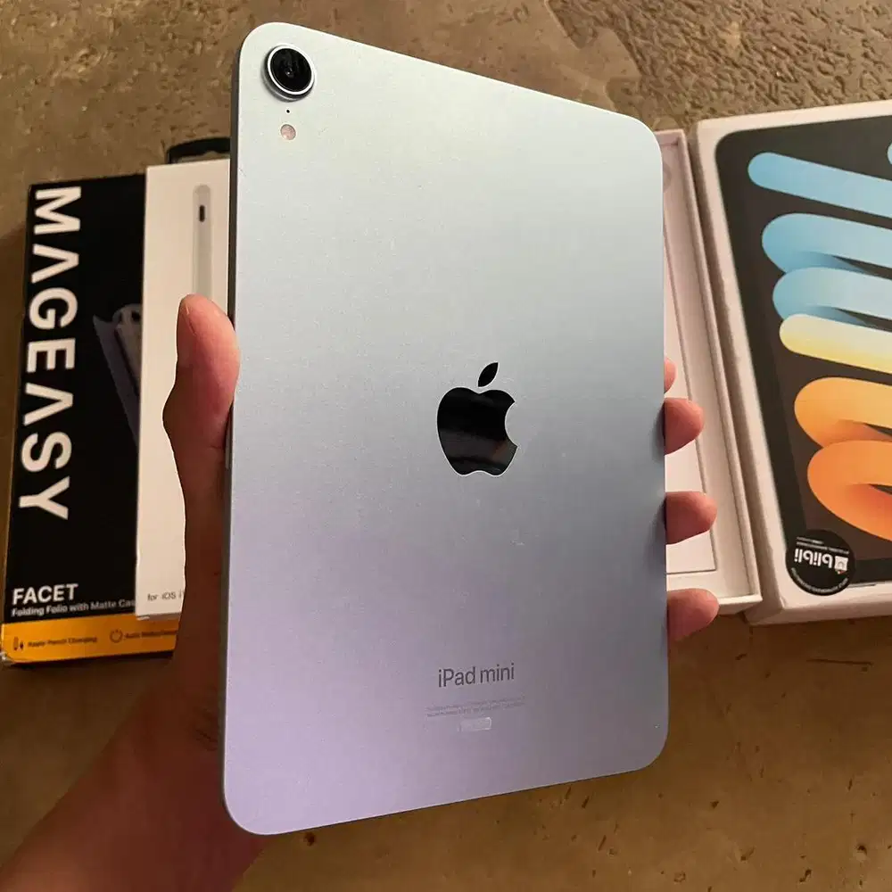 ipad mini 7 128gb blue wifi only ex ibox