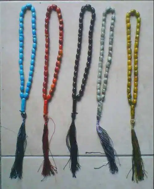 Souvnir tasbih batu keramik
