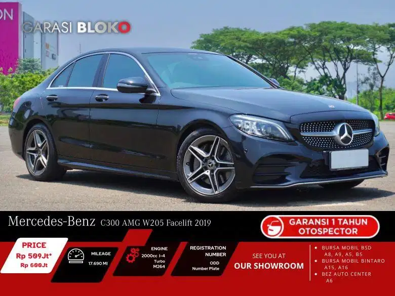 Mercedes Benz C300  W205 Facelift AMG 2019