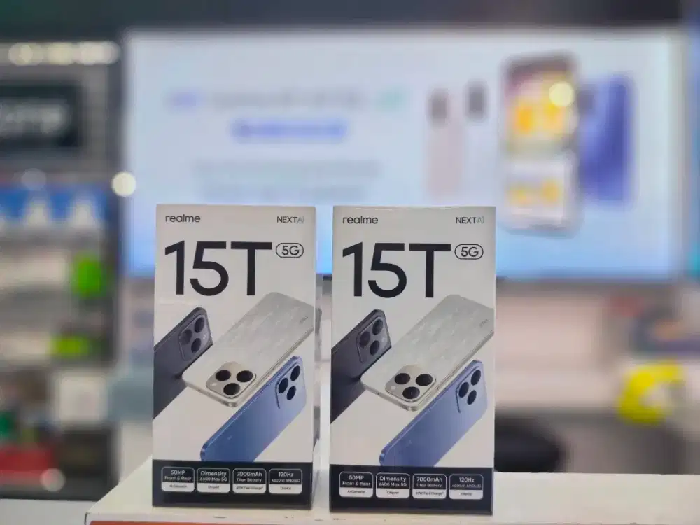 Termurah Realme 15T 5G Ram 8+256GB New Garansi Resmi