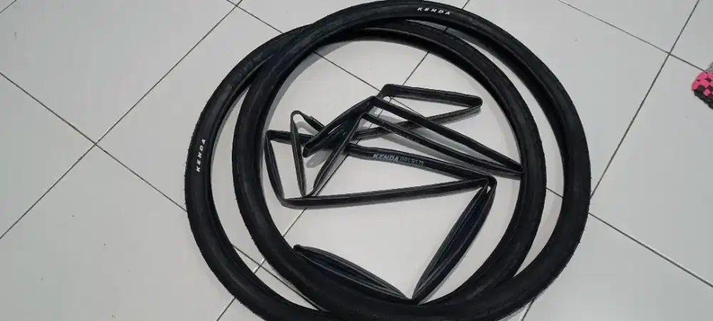 Sepasang Ban Luar Kenda Kwest 26x1.5 dan Ban Dalam Kenda (26x1.5-1.75)
