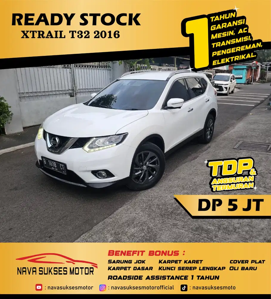 TDP 5 JUTA - XTRAIL T32 2016