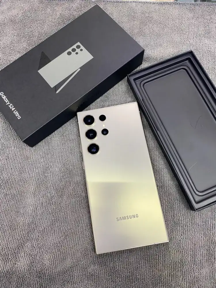 Samsung S24 Ultra Resmi SEIN 12/512Gb Lengkap, Mulus, Terawat!