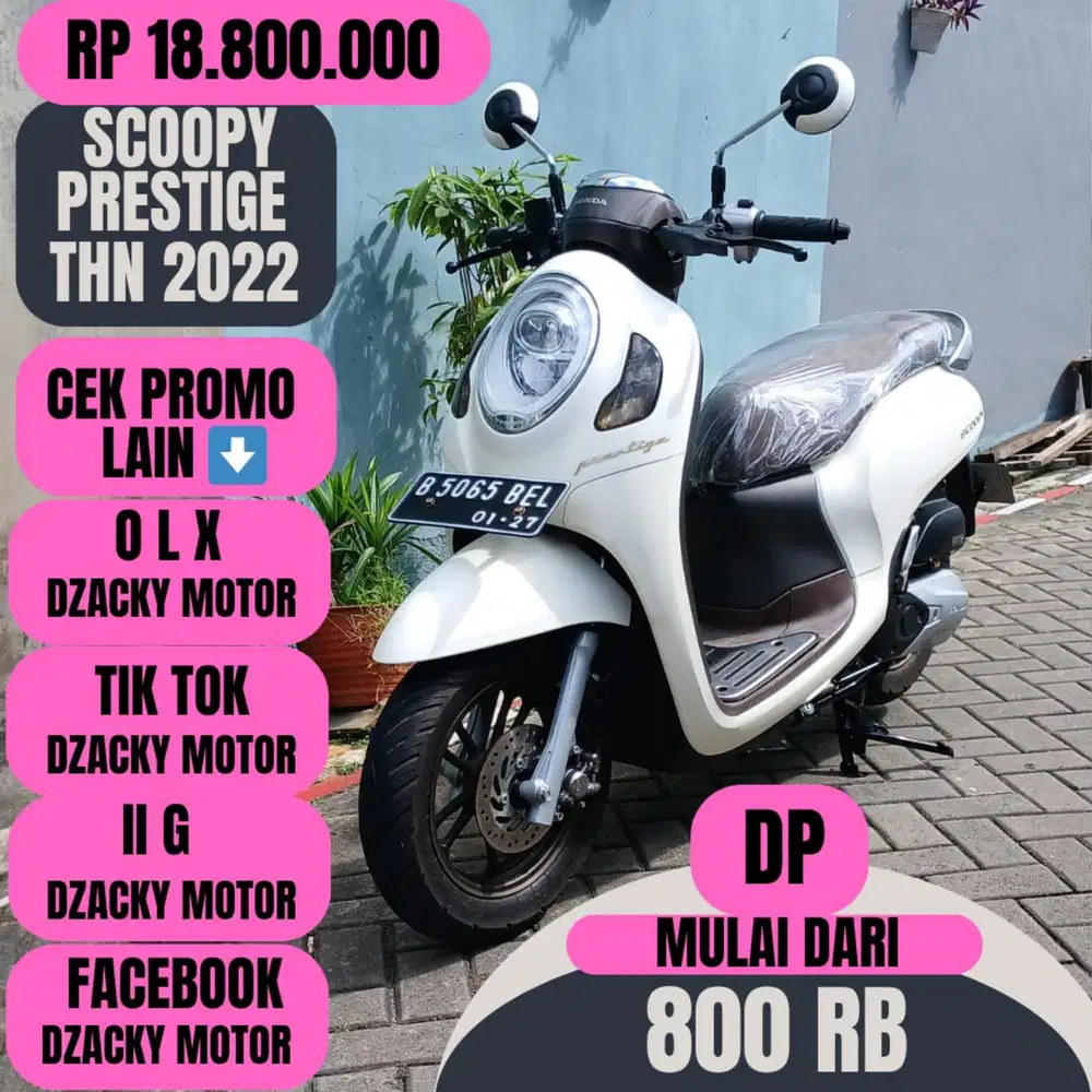 SCOOPY PRESTIGE THN 2022