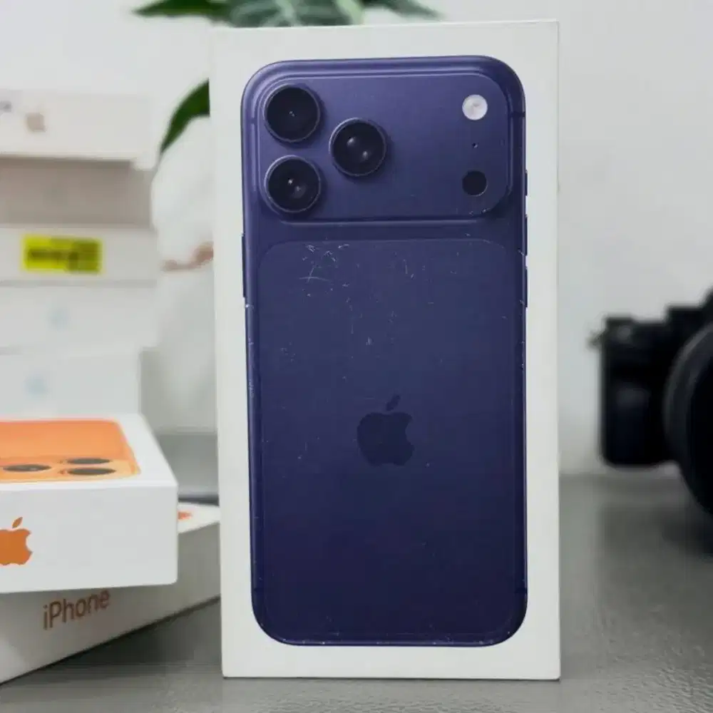 Ready stok iPhone 17 pro 256 terbaru, garansi resmi iBox