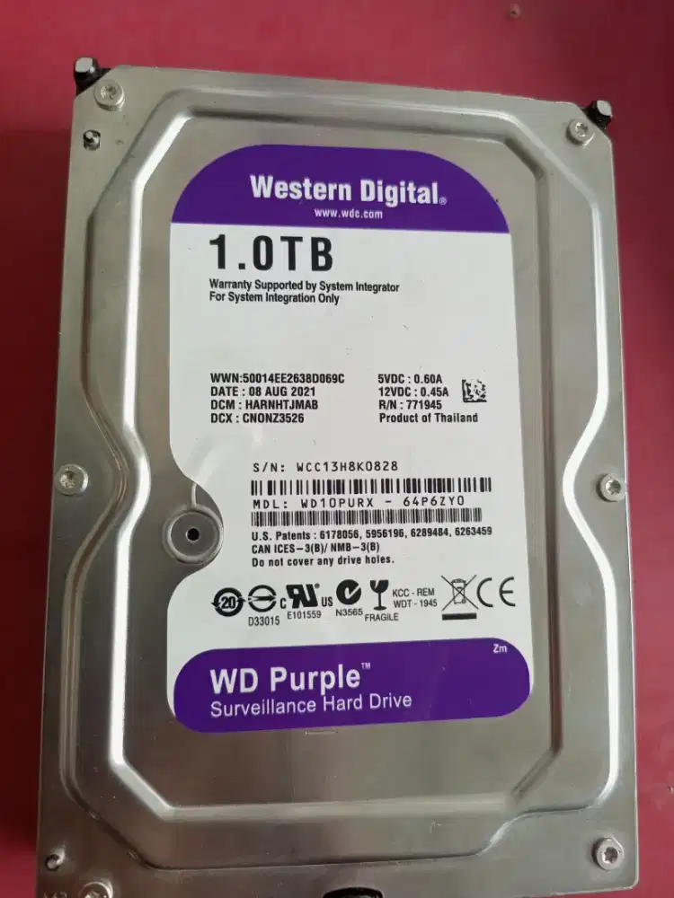 Hardisk CCTV 1TB WD Purple