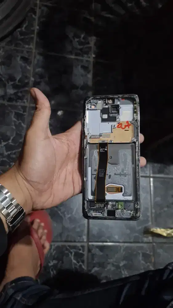 LCD SAMSUNG S20 ULTRA PLUS FRAME MINUS BACA DESKRIPSI