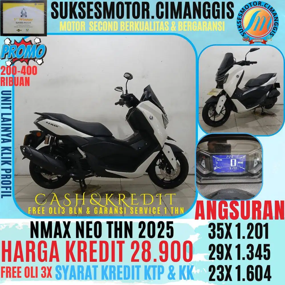 NMAX NEO CASH/KREDIT CASHBACK UPTO 700RIBUSN FREE OLI 3BLN