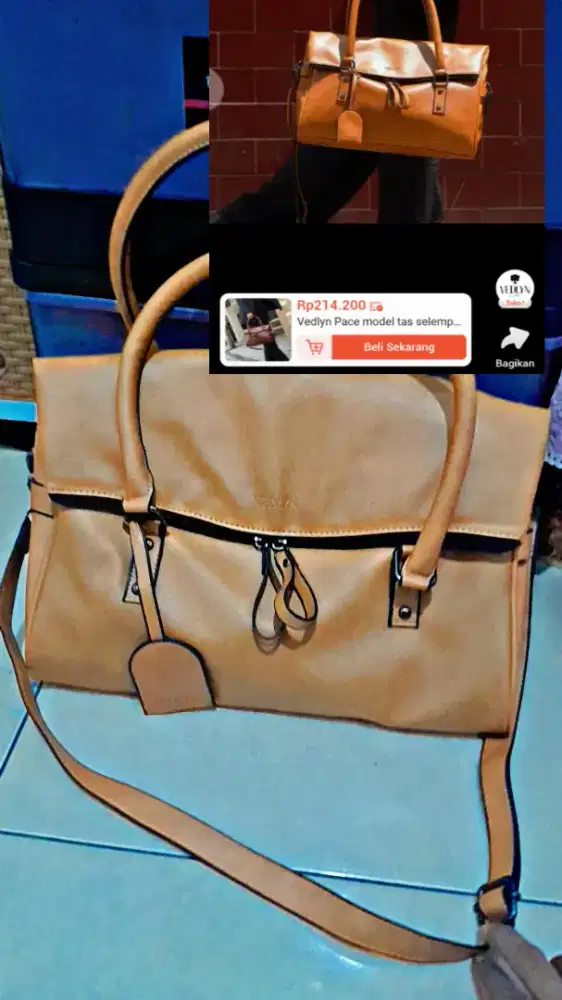 Tas Vedlyn tas kerja atau jalan