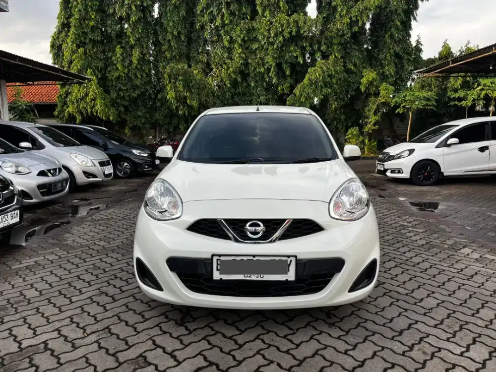NISSAN MARCH 2016 AT WHITE EDITION KM ANTIK 50RB RARE ITEM